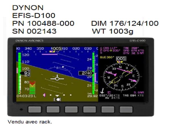 ulm occasion DYNON - EFIS D100